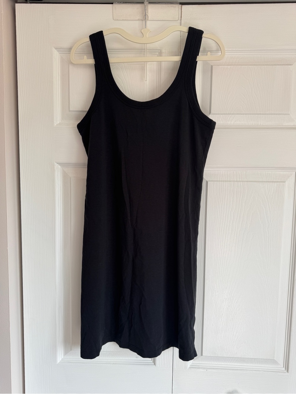 NWOT Lululemon Classic-Fit Cotton-Blend Scoop Dress - Picture 4 of 9